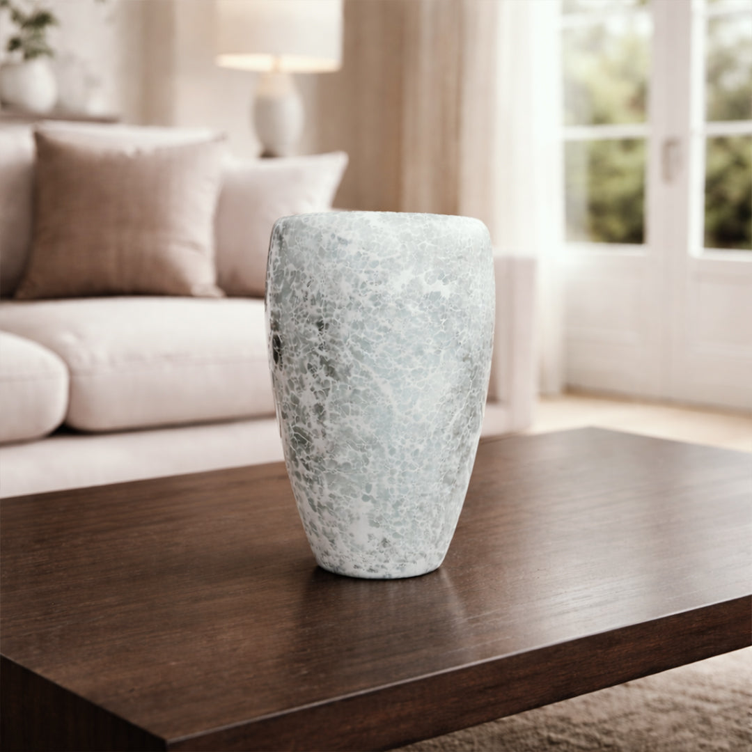 Mist Stone Glass Vase