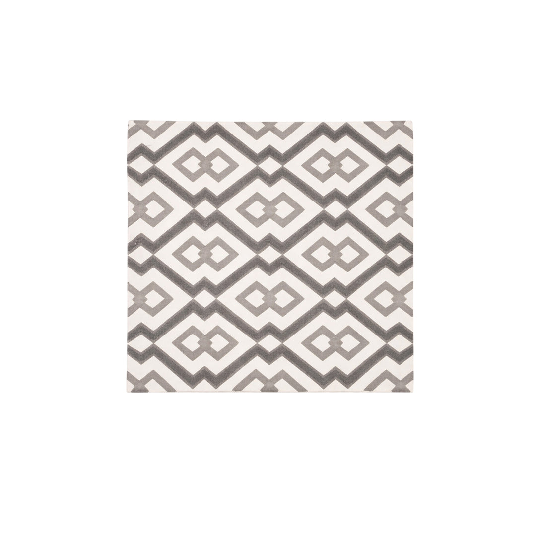 Ashen Geo Cushion Cover