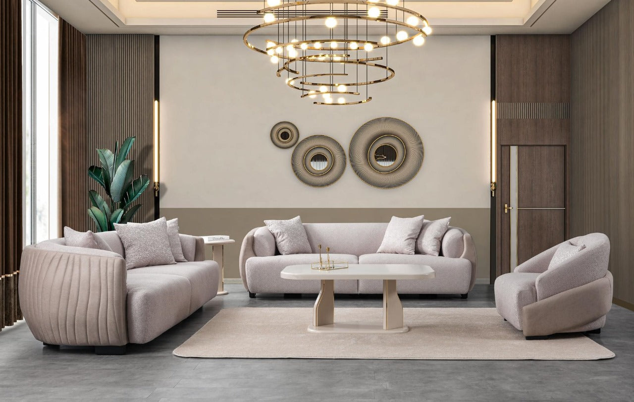Waves sofa set