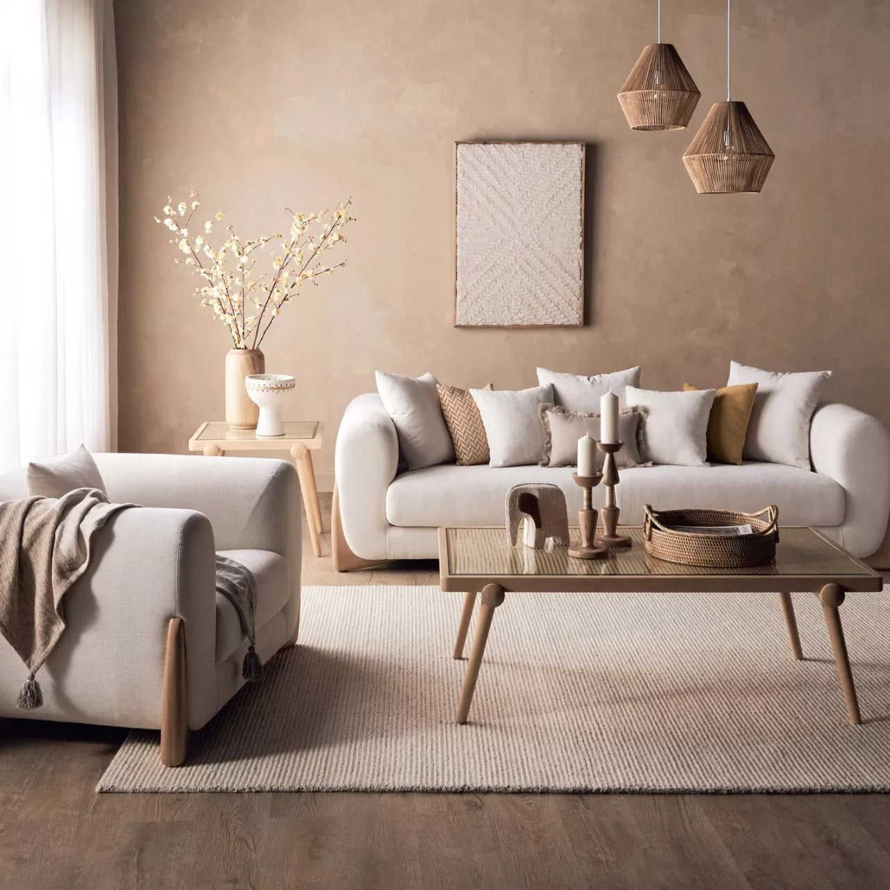 Cloud sofa set