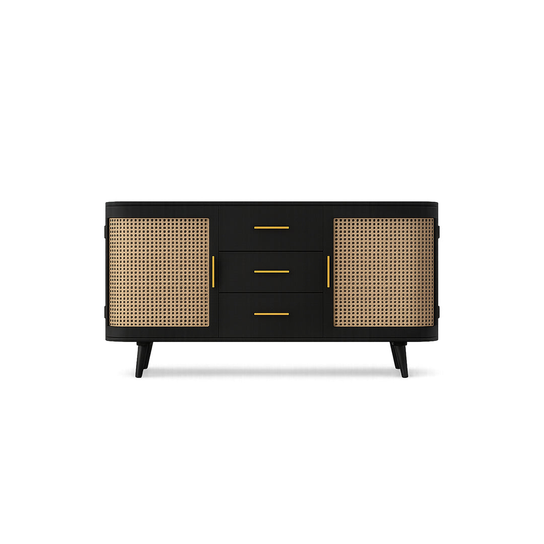 Rivano Cane Dressing Table