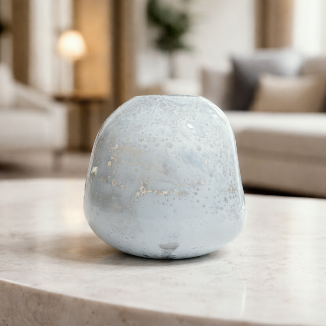CloudStone Glass Vase