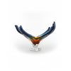 Aurora Wing Art Glass Sculpture