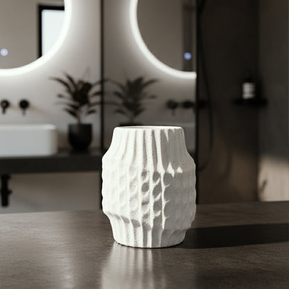 StoneRipple Ceramic Vase