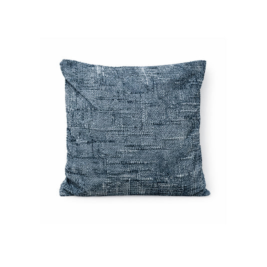 Blue Textured Cushion