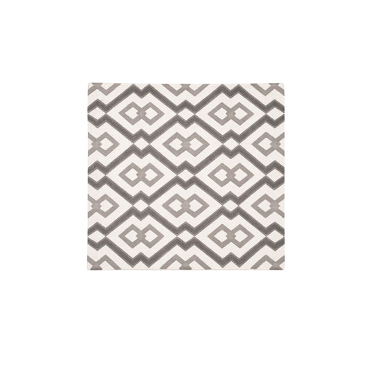 Ashen Geo Cushion Cover