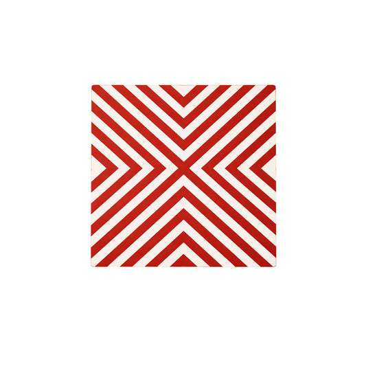 Crimson Chevron Cushion Cover