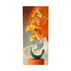 Golden Bloom Wall Art(Portrait)