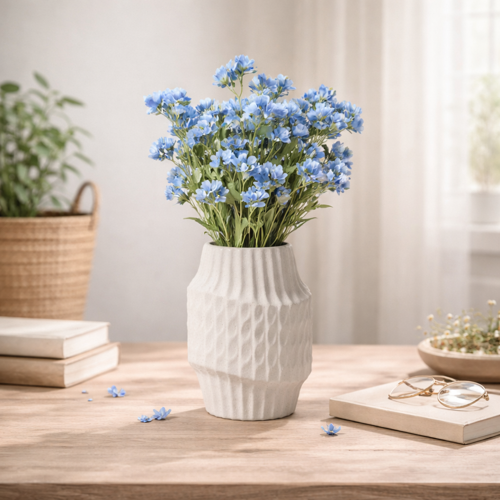 StoneRipple Ceramic Vase