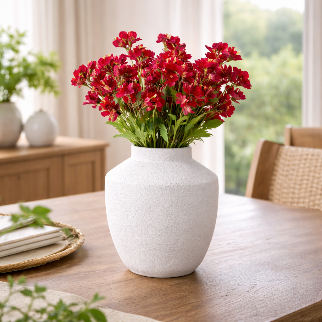 Snowstone Ceramic Vase