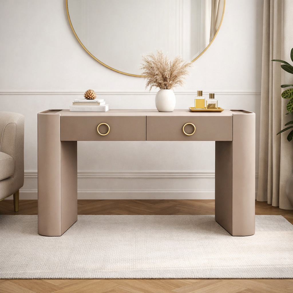 Luna Gold Dressing Table
