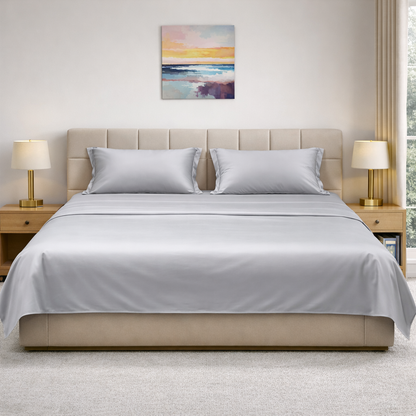 Light Grey Bedsheet Set